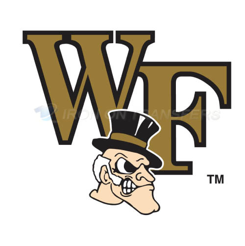 Wake Forest Demon Deacons Iron-on Stickers (Heat Transfers)NO.6875